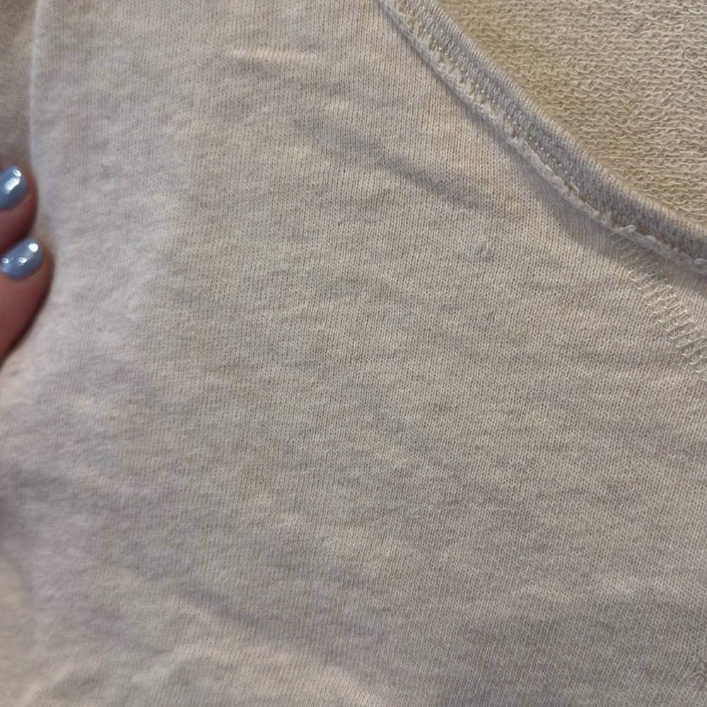 Free People cream sequin sweater, XS - Picture 6 of 9